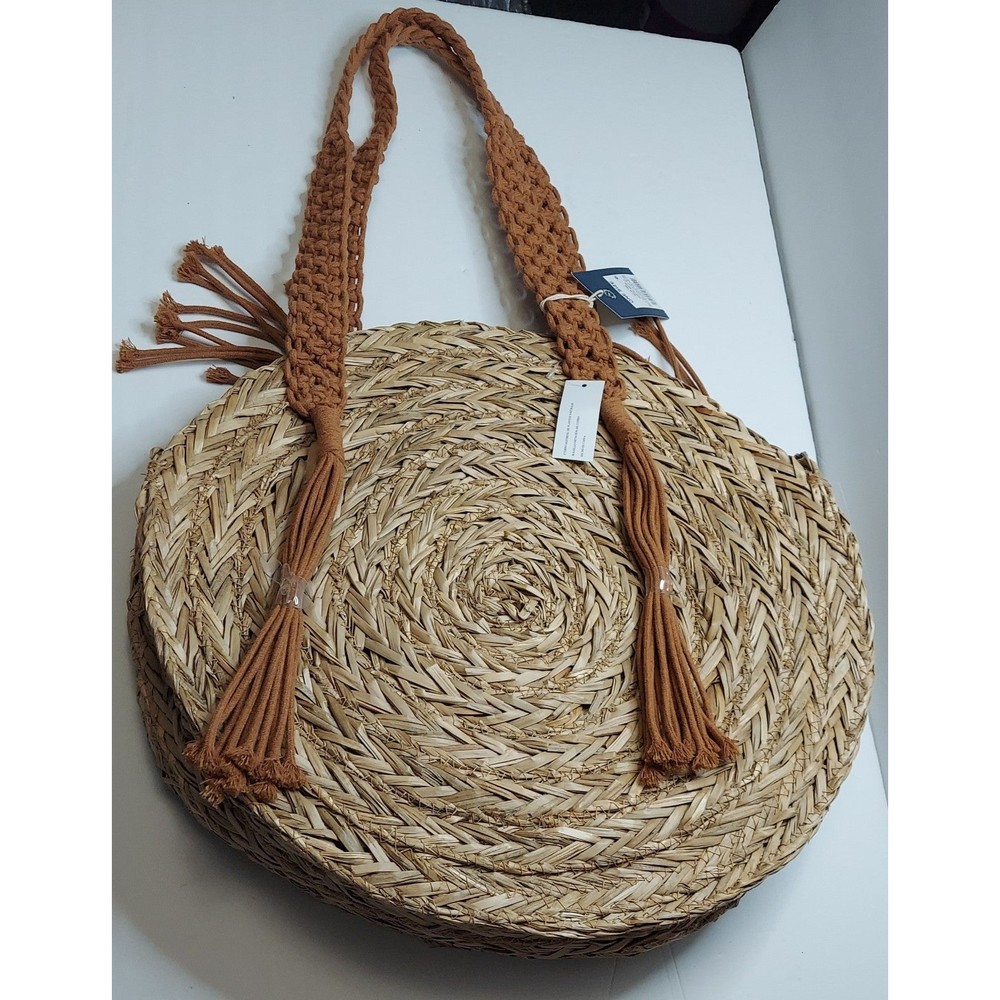 NWT Universal Thread Beachy Basket Shoulder Bag Purse